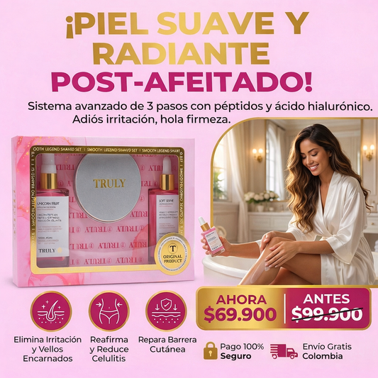 Combo mini Truly X3 productos | Mejora la apariencia de tu piel | 2 aceites + 1 mantequilla