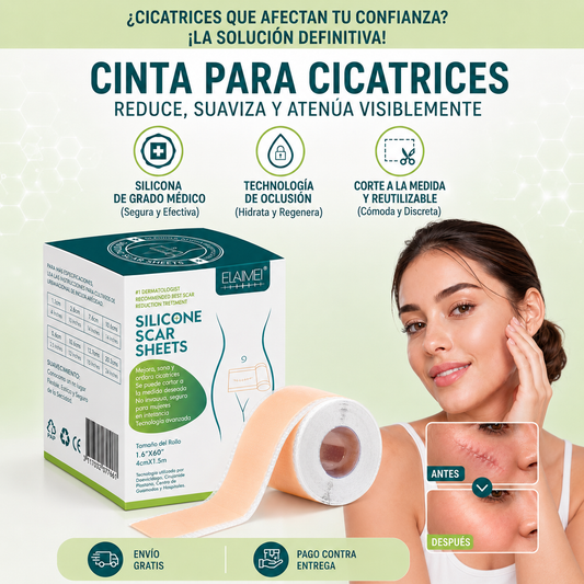 Cinta para Cicatrices | Invisible y Reparadora