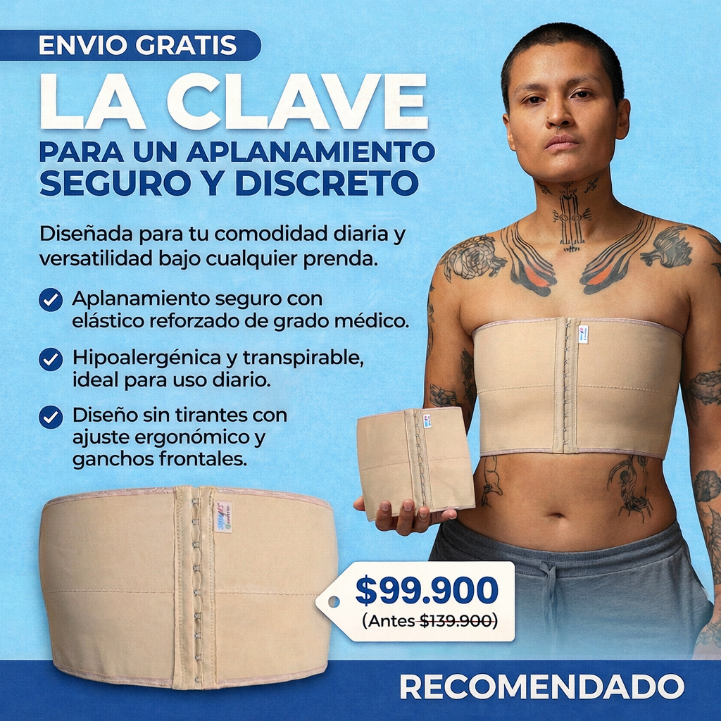 Faja para pecho | PACK X2 | Binder cómodo, deportivo y de calidad | Pride Binder.🏳️‍🌈