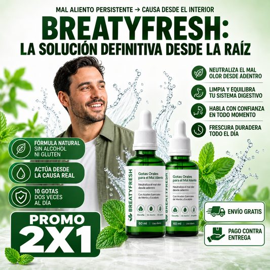 BreatyFresh | PROMO 2X1 | Aliento Fresco al Instante