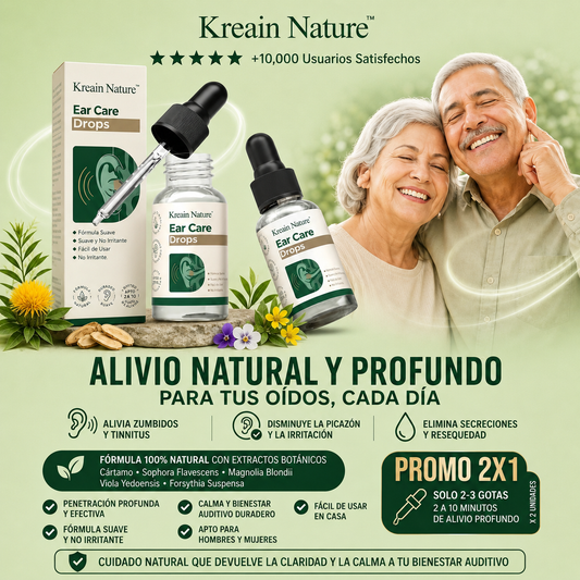 Gotas para oídos | PROMO 2X1 | Alivio Natural y Cuidado Profundo