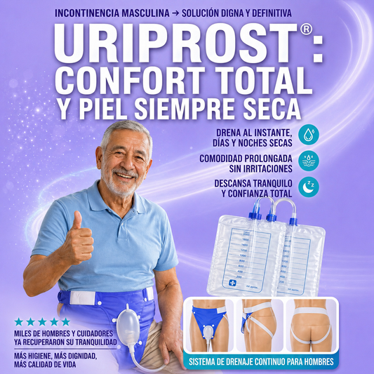 UriProst® | Confort Total | Sistema de Recolección de orina
