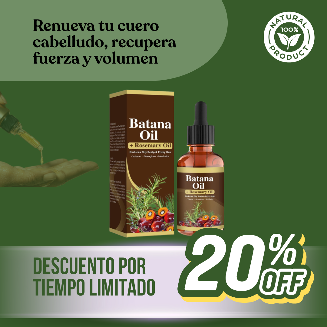 Aceite de batana 2X1 | Ten la cabellera fuerte y abundante que tanto sueñas