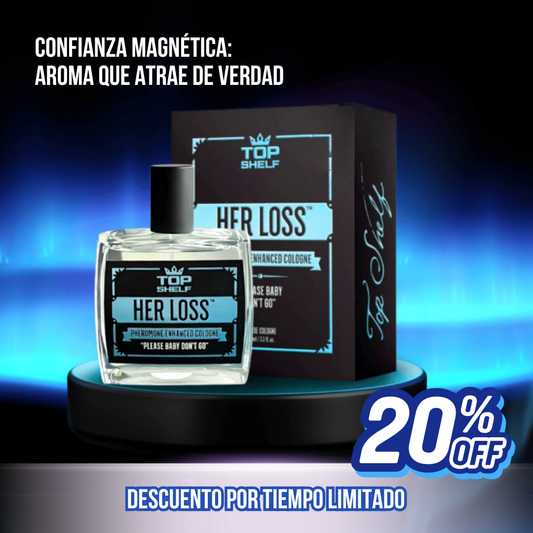 HER LOSS | Perfume masculino con feromonas | Aroma irresistible