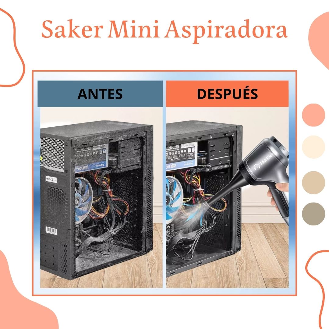 ASPIRADORA PORTÁTIL MULTIFUNCIONAL