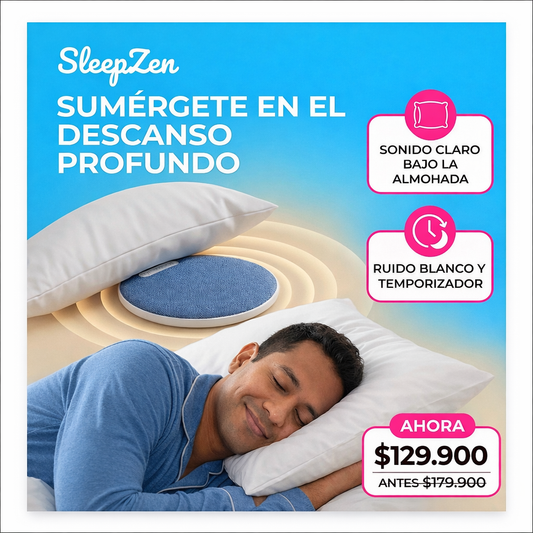 Parlante para almohada | Noches cómodas y relajadas.