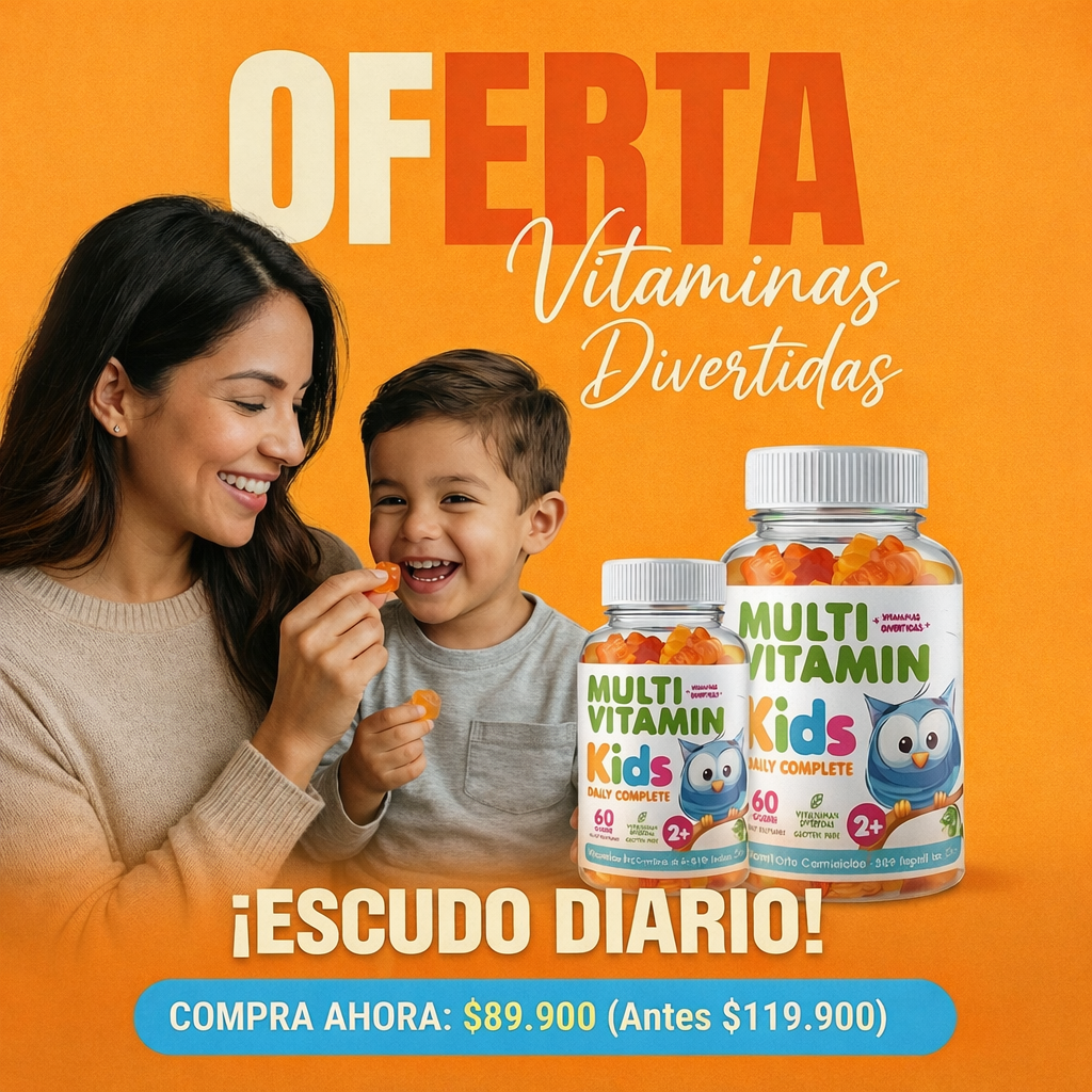 Multivitamínico para niños | DR. Moritz | Presentación en gomitas.