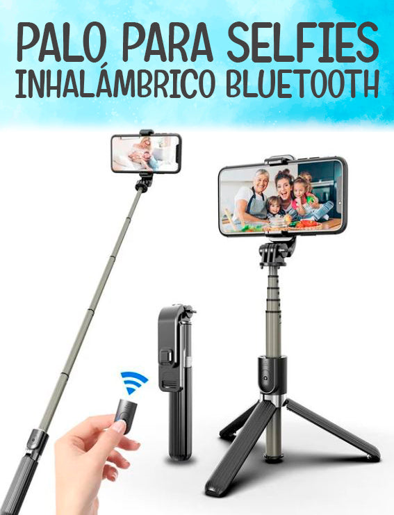 TRÍPODE PARA SELFIES INALÁMBRICO CON BLUETOOTH