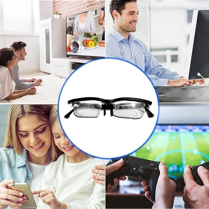 GAFAS AJUSTABLES DIAL™️ Todos las fórmulas médicas en un solo lente