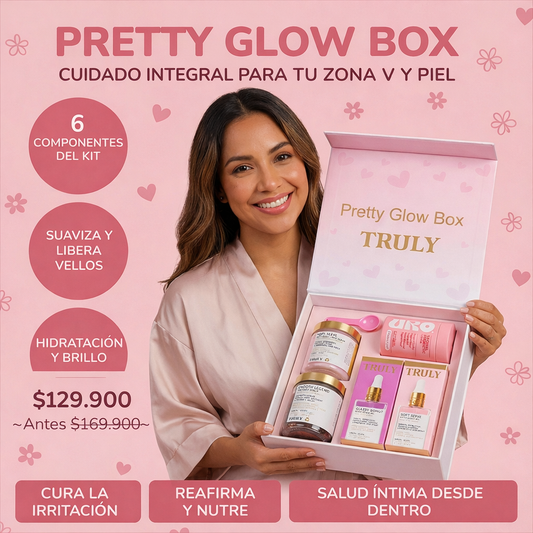 Pretty Glow box Truly | Kit de cuidado femenino.